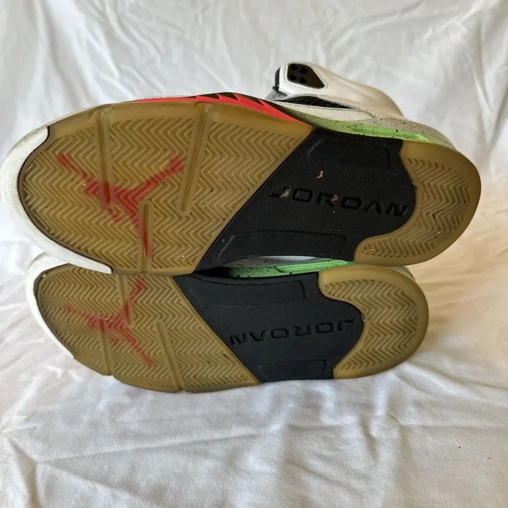 Nike‎ Air Jordan 5 Retro Pro Stars Men's 9 2015 Basketball Sneakers 136027-115